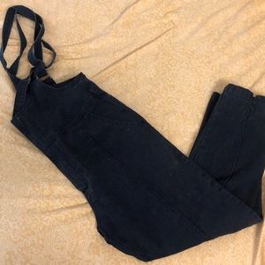 Vintage navy blue overalls